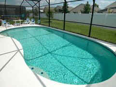 Private Pool of Orlando Area Home