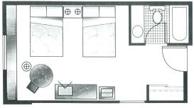 Hawthorn Suites Orlando Florida Deluxe Room